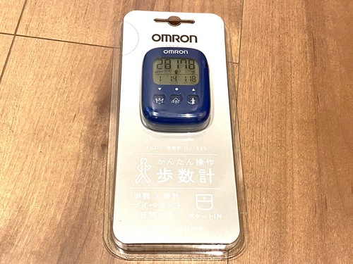 Pedometro omron blu 325 - omron, hj-325-b