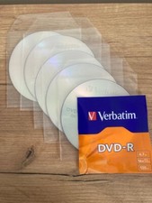 5 DVD-R VERBATIM VUOTI CON
