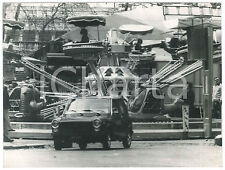 1970 ca COSTUME ITALIA Giostre - Ottovolante - Foto ANIMATA 24x18 cm