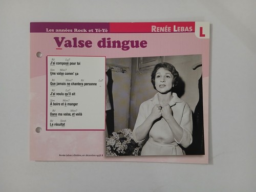 Carte fiche renee - -,