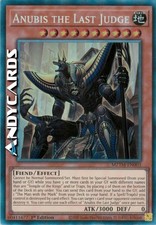 ANUBIS THE LAST JUDGE (Anubi, L'ultimo Giudice) Rara Collector MZTM EN003 • 1Ed