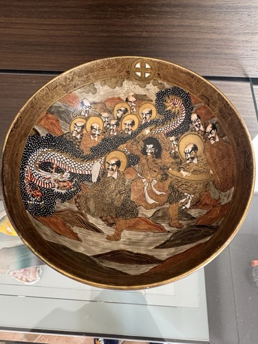 Bowl satsuma meiji pottery - satsuma,