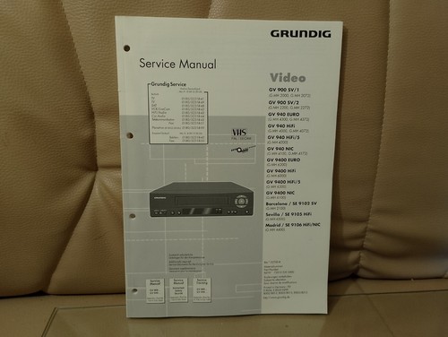 Grundig 900 gv 940 - grundig,