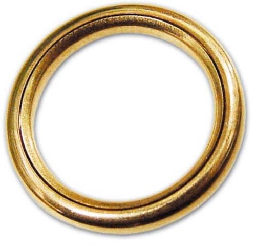 100 anelli per tende ottone - anelli,