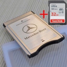 Adattatore lettore schede da SD a PCMCIA 32 GB Sandisk Utral SDHC C10 Card Mercedes-Benz