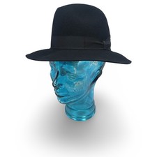 Borsalino Mens Black Felt