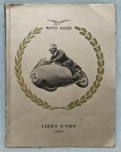Moto guzzi libro oro - moto, 1955