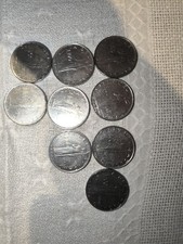 🇻🇦 CITTA' DEL VATICANO 🇻🇦 9 MONETE COIN 100 LIRE PAPA PIO XII PIUS XII