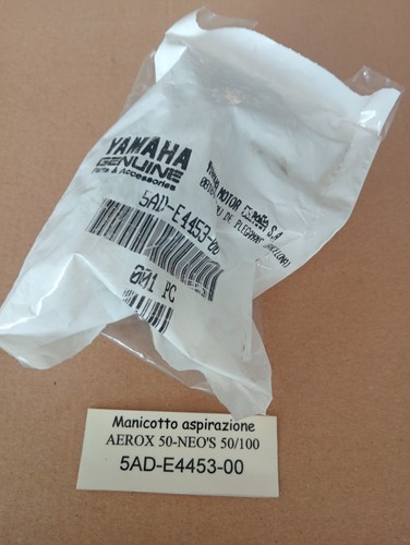Manicotto aspirazione yamaha - aspirazione,
