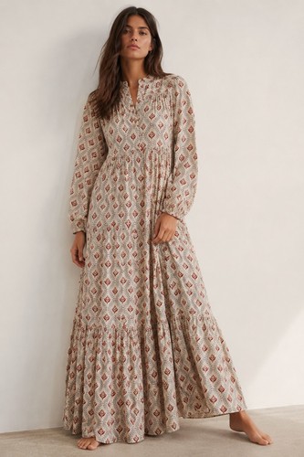 Maxi abito donna - cotone, s