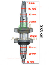 Albero motore cono 23 Kama