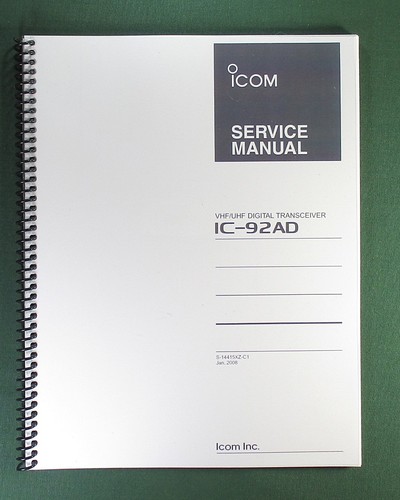 Icom 92ad manuale di - manuale,