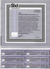 1990  SIXT  NOLEGGIO AUTO