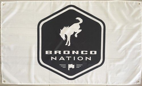Ford bronco 3x5ft 90x150cm - bronco, 3x5ft/90x150cm
