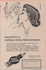 Advertising - Polycolor tintura per capelli - Pubblicità 1957