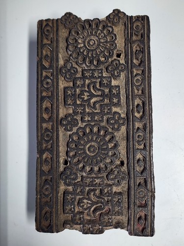 Antico timbro batik legno - batik, in