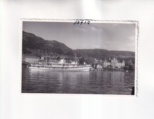 F9509 cartolina bregenz sul - bregenz,