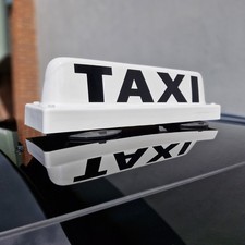 Insegna Taxi per Tetto Vetro