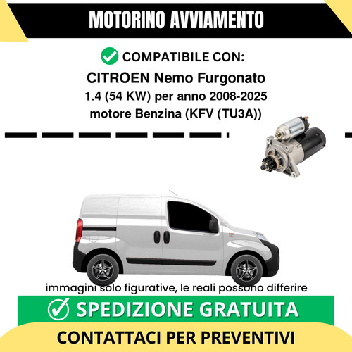 Motorino avviamento citroen - motorino,