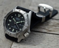 SEIKO SCUBA RARE VINTAGE 5H26-7A00 MEN'S SS 41MM DAY-DATE DIVER WATCH UHR MONTRE