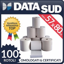 100 ROTOLI TERMICI MM 57x80