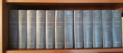 Enciclopedia europea garzanti - enciclopedia,