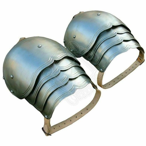 Medieval pair pauldrons - of,