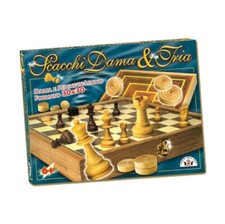 SCACCHI - DAMA -  TRIA 3 IN 1