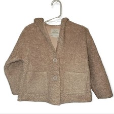 Zara giacca rosa in maglia per