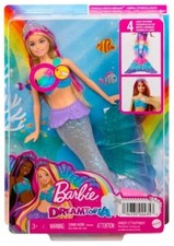 MATTEL HDJ36 - BARBIE DREAMTOPIA SIRENETTA CON CODA CHE SI ILLUMINA