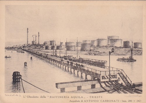 Cartolina trieste - cartolina,