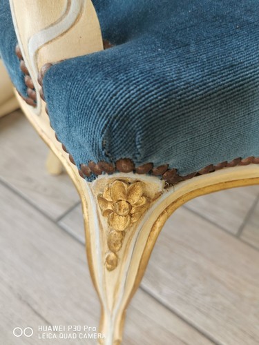 Sedia poltroncina imbottita - sedia,