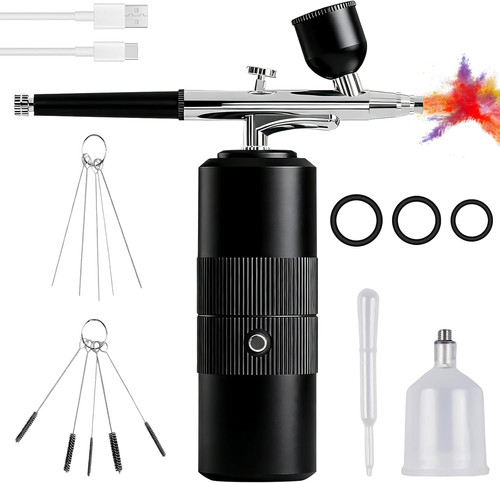 Set aerografo con compressore - con,