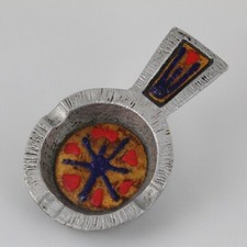 Vintage posacenere metallo - vintage, da