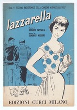 Spartito LAZZARELLA Domenico