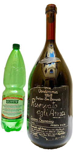 Vintage bottle vino - vino, giovanni