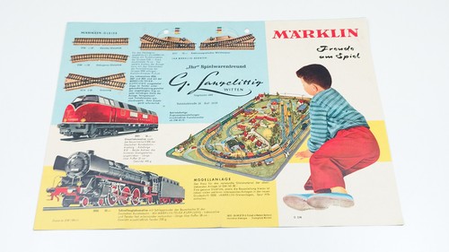 Märklin pieghevole 1959 100