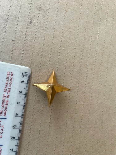 Emblema distintivo stella - 1x,