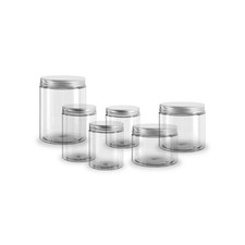 Contenitori con coperchio da 250 a 1000 ml, barattoli ermetici per alimenti 6 pz