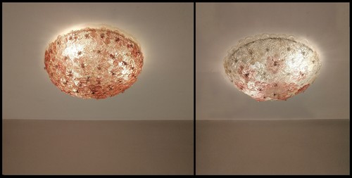 Seguso murano bouquet - , lamp