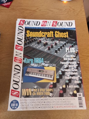Sound october 1996 - sound, on