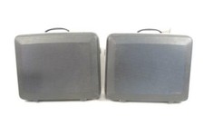 BORSE LATERALI RIGIDE MOTO EPOCA VALIGIE VINTAGE SIDE SUITCASES BAGS - FUTURA