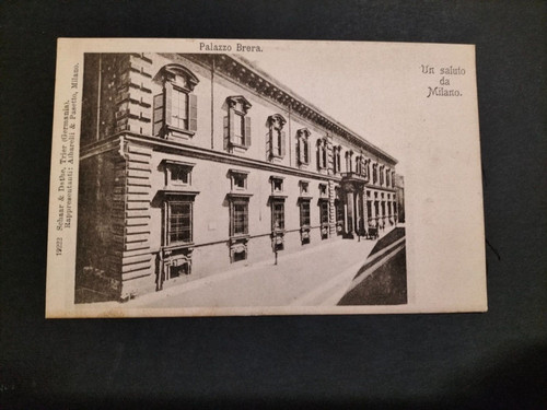 Milano saluto palazzo - palazzo, brera