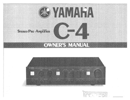 Yamaha amplificatore - c-4,