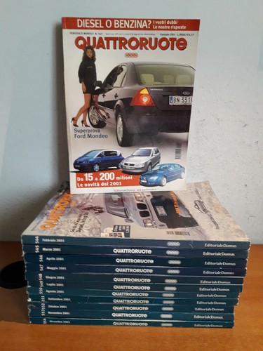 12x rivista quattroruote - rivista,