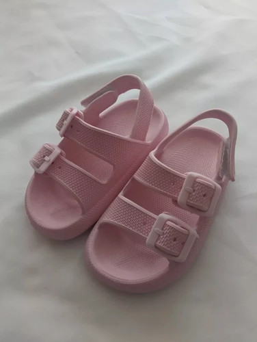 Sandali rosa doppio - , cinturino