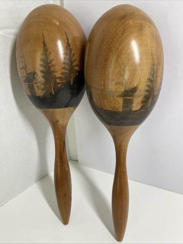Maracas vintage arte popolare