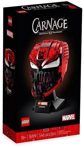 Lego 76199 carnage - carnage-misb, nuovo
