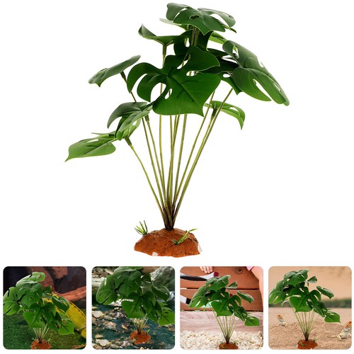 Piante finte rettili terrario - finte,