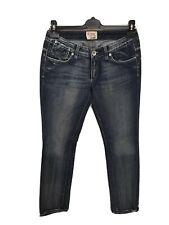 Uniform jeans somma woman blu scuro blue tg 42 size 28 S vintage 90s retro